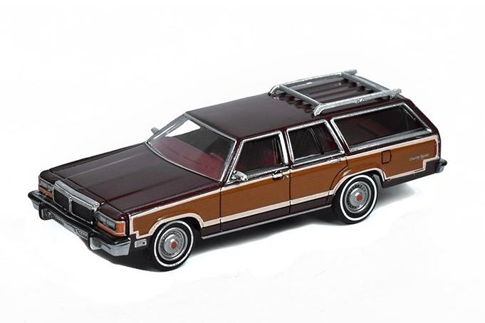 1:87 FORD LTD Country Squire (1979), dark red / wood decor - 19627