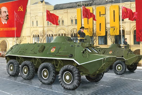 1:35 Сборная модель БТР-60ПБ - 01544