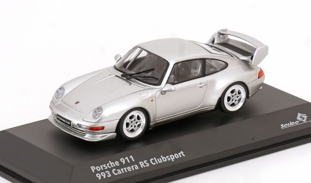 1:43 PORSCHE 911 (993) Carrera RS Clubsport, silver - S4313803