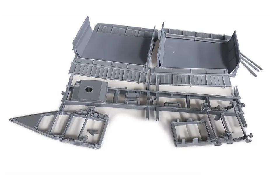 1:43 Сборная модель прицепа 3-ПТС-12 - LR-430063