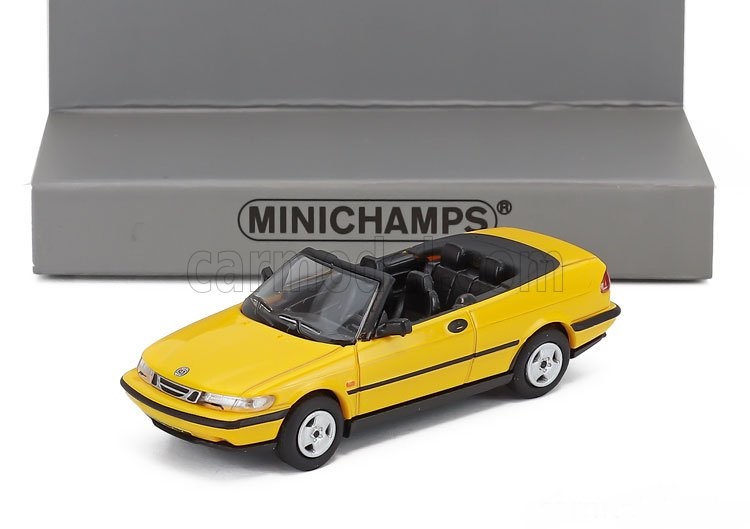 1:87 SAAB 900 Turbo 16S (Aero) Cabriolet (1987), yellow - 870170131