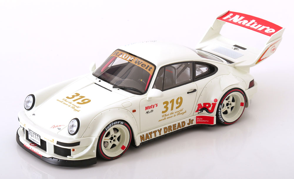 1:18 PORSCHE 911 RWB Natty Dread Junior (2024), white - GT489