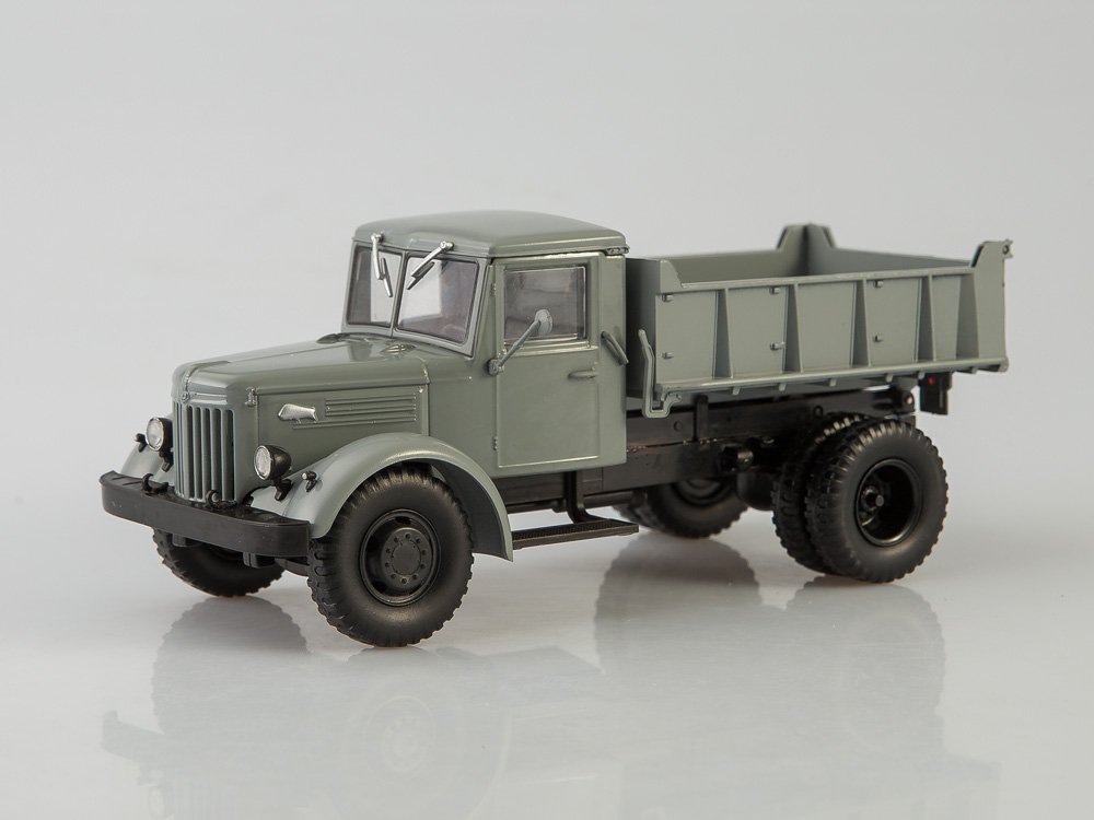 1:43 (Б/У) МАЗ 205 самосвал, серый - 100695-X2