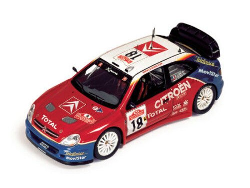 1:43 Citroen Xsara WRC #18 Loeb/Elena победитель Rally San Remo 2003 - RAM127