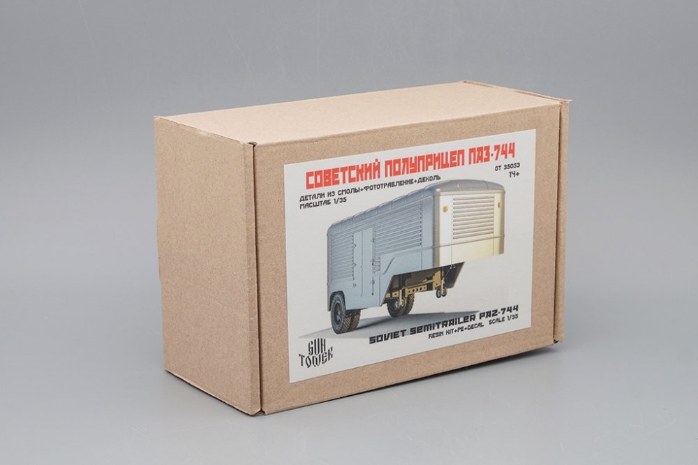 1:35 Сборная модель Полуприцеп ПАЗ 744 - GT35053