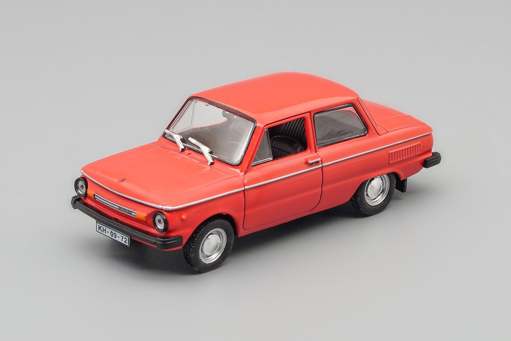 1:43 (Уценка!) ZAZ 968M, Kultowe Auta 122, red - kul122-Z1