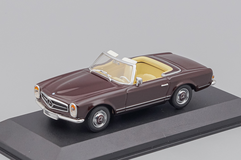1:43 MERCEDES-BENZ 230 SL Cabriolet, brown - MIN060-X1