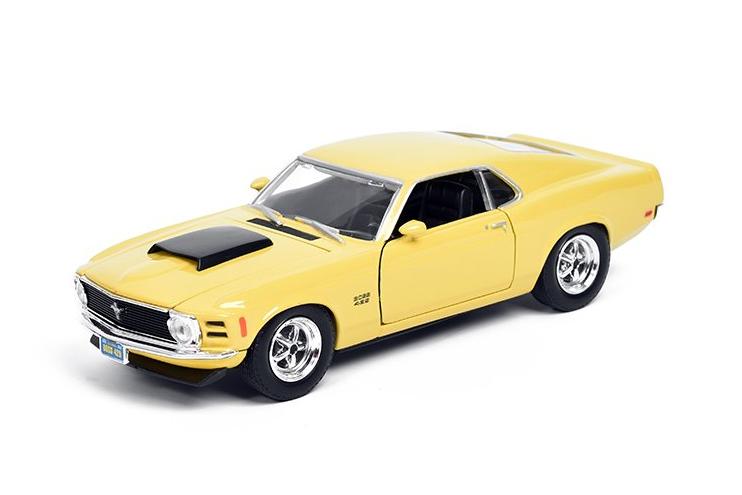 1:24 FORD Mustang Boss 429 (1970), yellow - 73303YELLOW