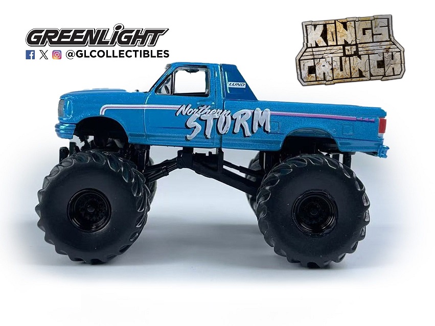 1:64 FORD F-250 Monster Truck 'Northern Storm' Bigfoot (1993), blue - 49160F