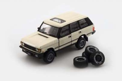 1:64 Range Rover Classic LSE left hand drive, white 1992 - BM64B0179lhd