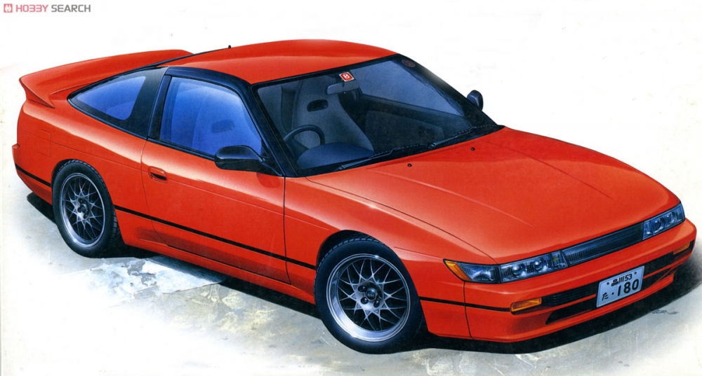 1:24 Сборная модель NISSAN Sileighty S13 RPS13 - 04639