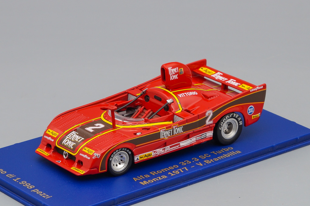 1:43 ALFA ROMEO 33.3 SC Turbo Monza - V. Brambilla, red - 5916382