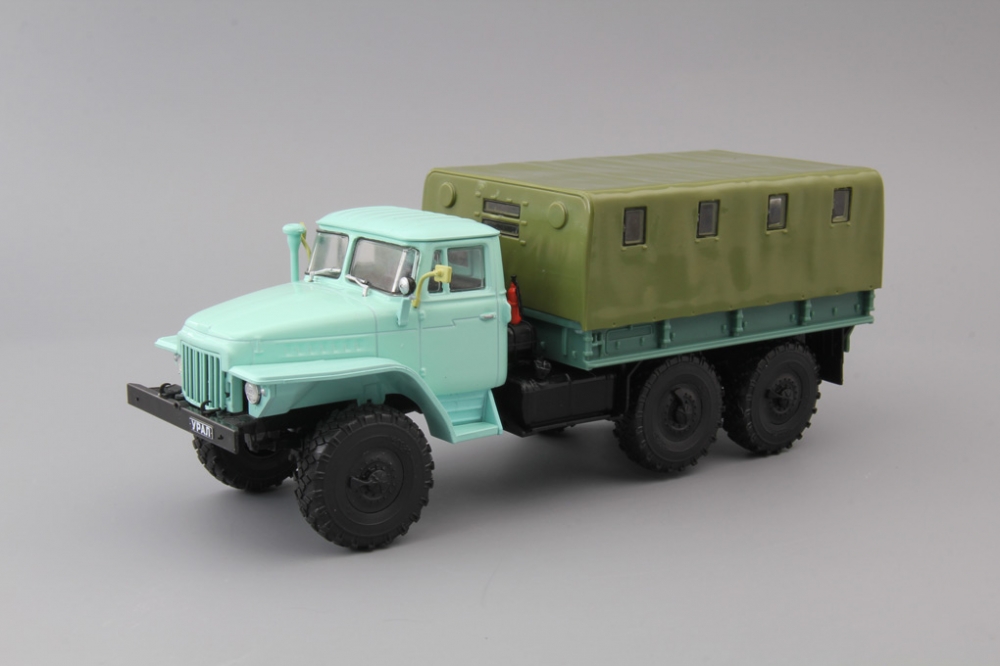 1:43 Уральский-375Д бортовой с тентом, Грузовики СССР 43 - ALS43