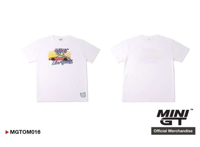 Футболка MINI GT «LBWK Kuma White», размер XS, white - MGTOM016-XS