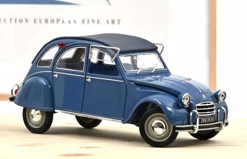 1:18 CITROEN 2CV Azam (1966), синий - 181431
