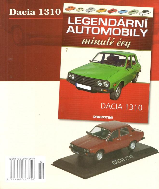 1:43 DACIA 1310, Legendarni automobily minule ery 7 - LAME007