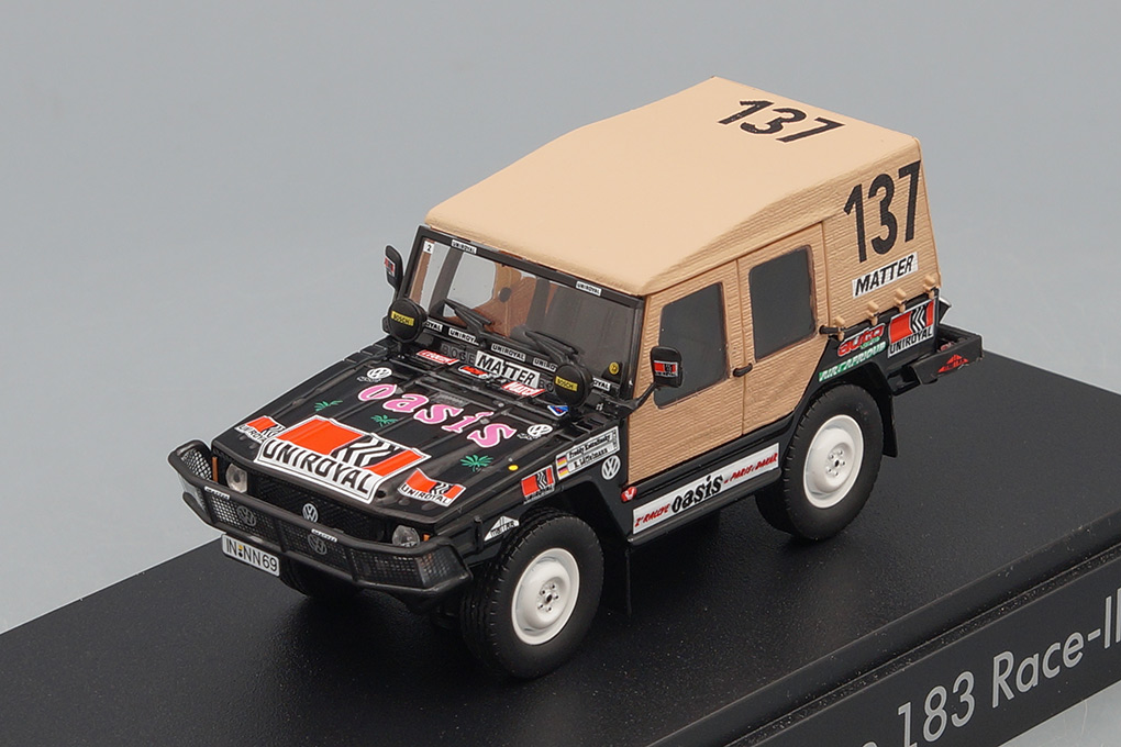 1:43 VOLKSWAGEN Type 183 Race-Iltis, black - 183099300K1W-X1