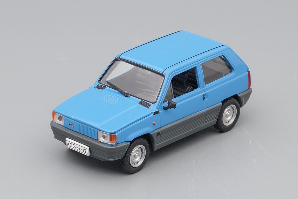 1:43 FIAT Panda, Kultowe Auta 109, blue - kul109