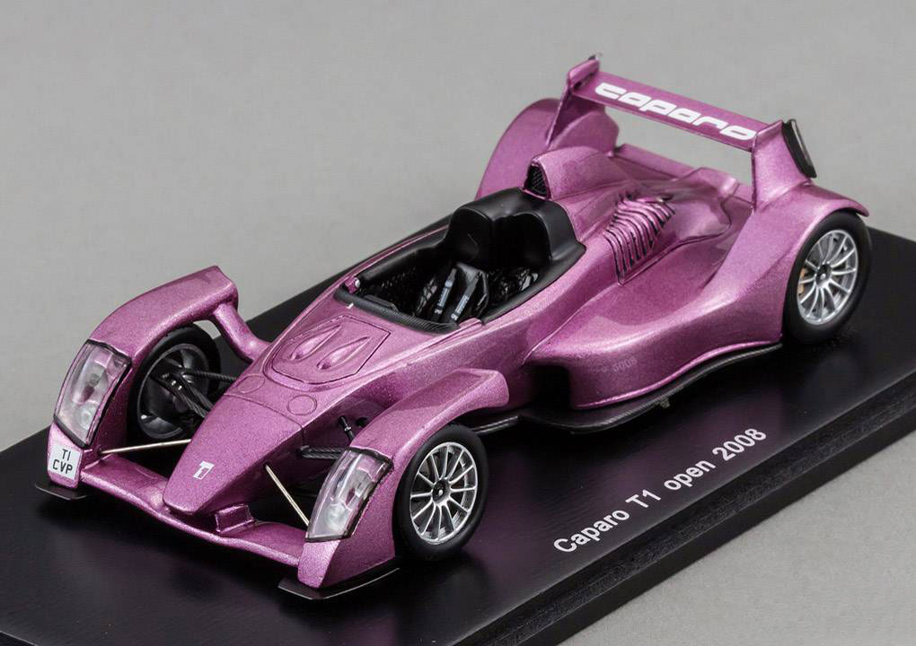 1:43 CAPARO T1 open 2008, purple - S0629