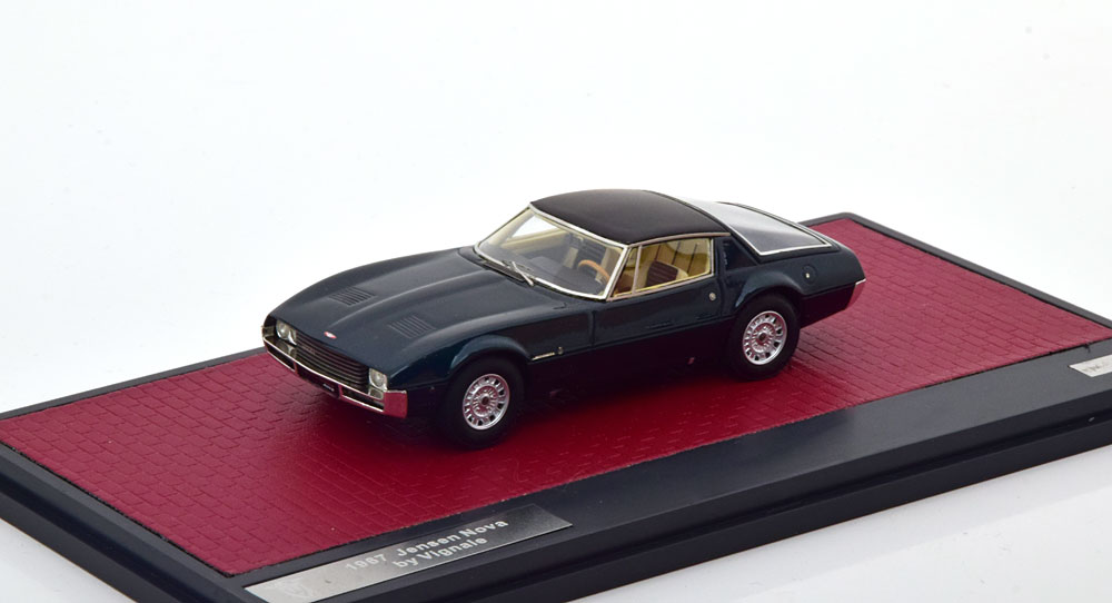 1:43 JENSEN Nova by Vignale (1967), dark green - MX41002-161