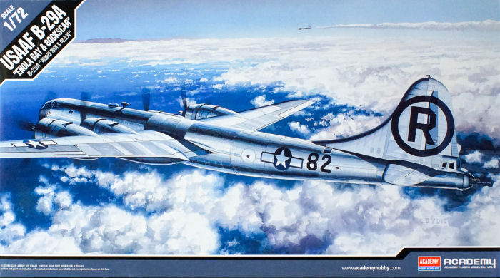 1:72 Сборная модель Самолет B-29A 'ENOLA GAY & BOCKSCAR' - 12528