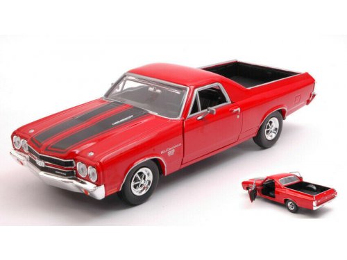 1:24 CHEVROLET El Camino SS396 1970, red - 79347R
