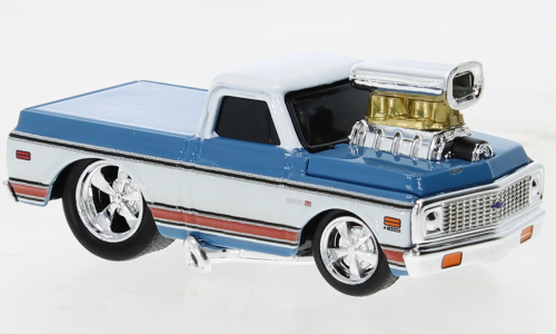 1:64 CHEVROLET C-10 Pick Up (1972), blue/white - 15526-15567