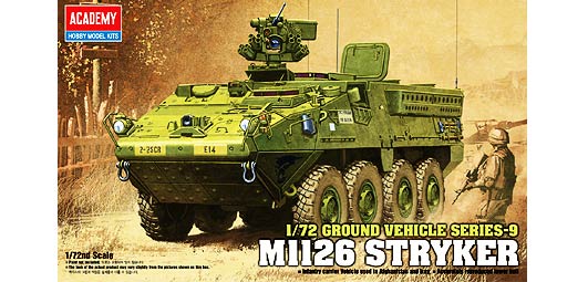 1:72 Сборная модель БТР 'Страйкер' - 13411