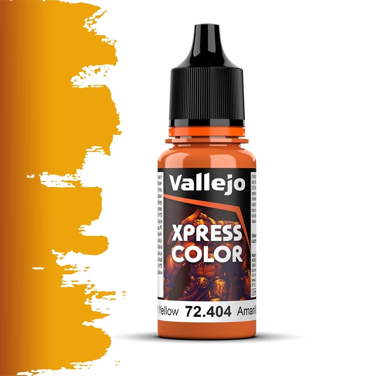 Краска акриловая Xpress Color Ядерно-жёлтый / Nuclear Yellow, 18 мл - 72404