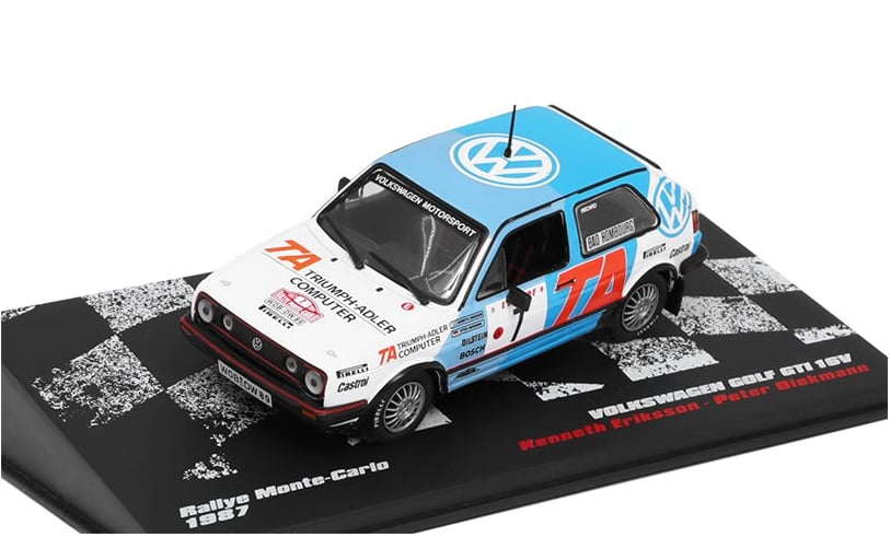 1:43 VOLKSWAGEN Golf GTI 16V #7 из серии RALLY CARS - RALLYC030