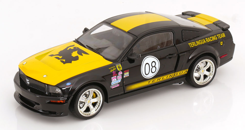 1:18 FORD Shelby Mustang Terlingua Racing Team (2008), black yellow - 296