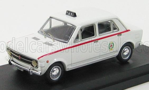 1:43 FIAT 128 4-door Taxi Milano (1972), white - 4169