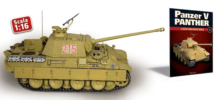 1:16 Сборная модель Танк Panzer V Panther - PANTHERV