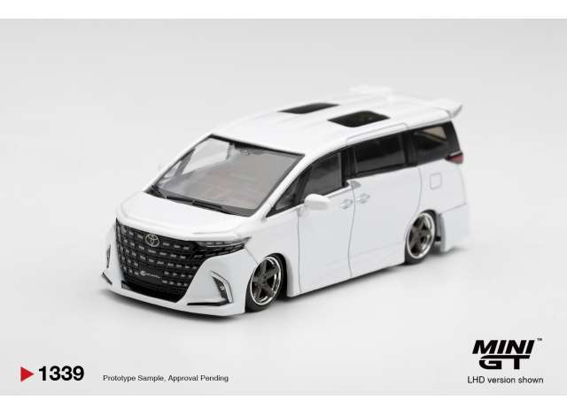 1:64 TOYOTA Alphard 40 Kuhl RHD (2025), white - MGT01339-R