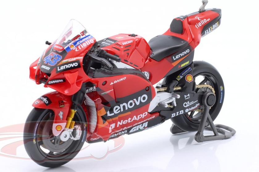1:18 DUCATI Desmosedici GP22 №63 MotoGP Champion Francesco Bagnaia (2022) - 536391 #63