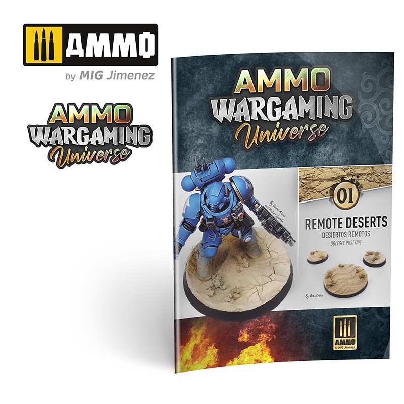 AMMO WARGAMING UNIVERSE Книга 01 - Отдаленные пустыни (английский, испанский, польский) / Book 01 - Remote Deserts (English, Castellano, Polski) - AMIG6920