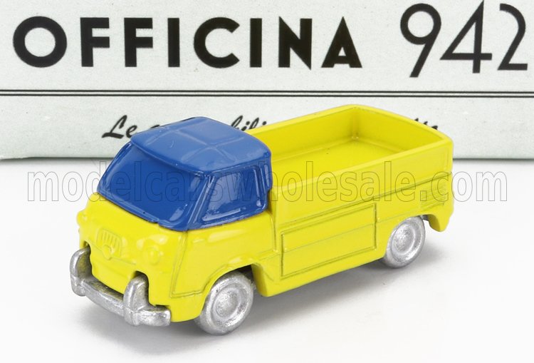 1:76 FIAT 600m Camioncino Coriasco (1956), Yellow Blue - ART2039A
