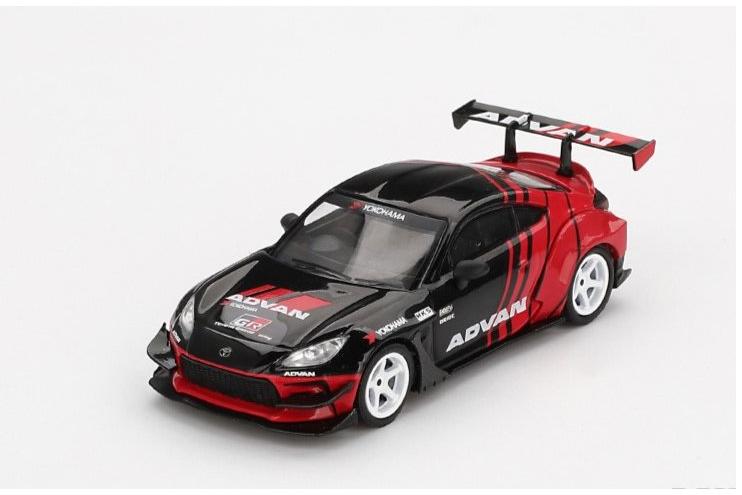 1:64 TOYOTA GR86 HKS Type R Advan (2022) Tokyo Auto Salon, red/black - MGT00956-R