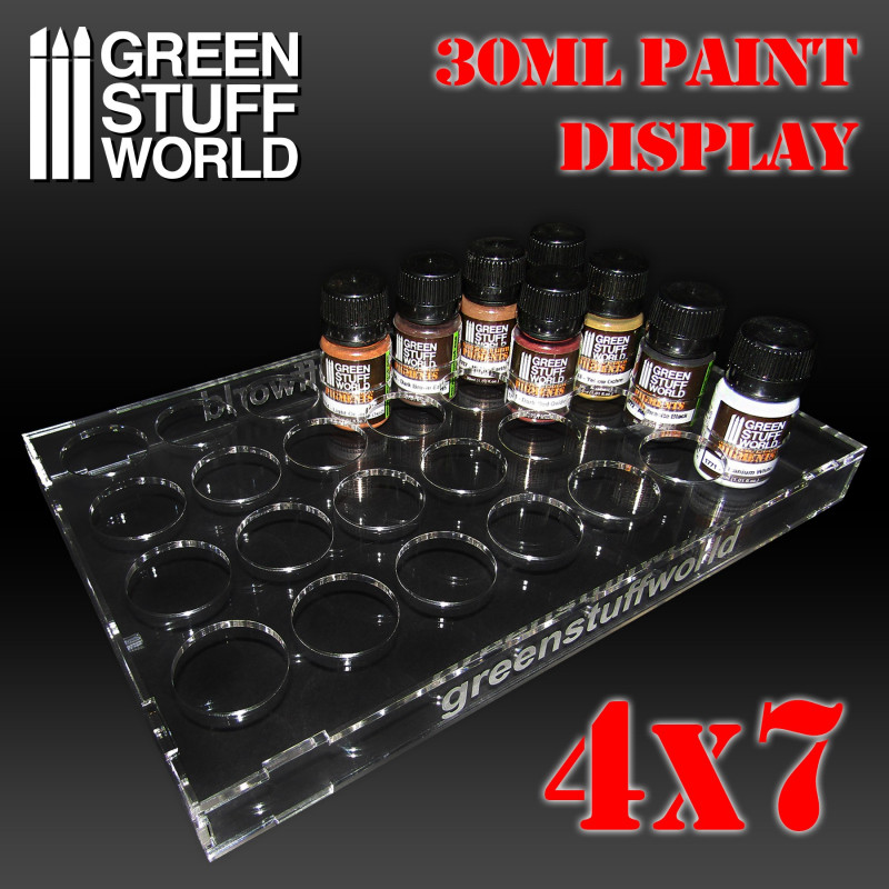 Дисплей для красок 30 мл (4x7) / Paint Display 30ml (4x7) - 2022