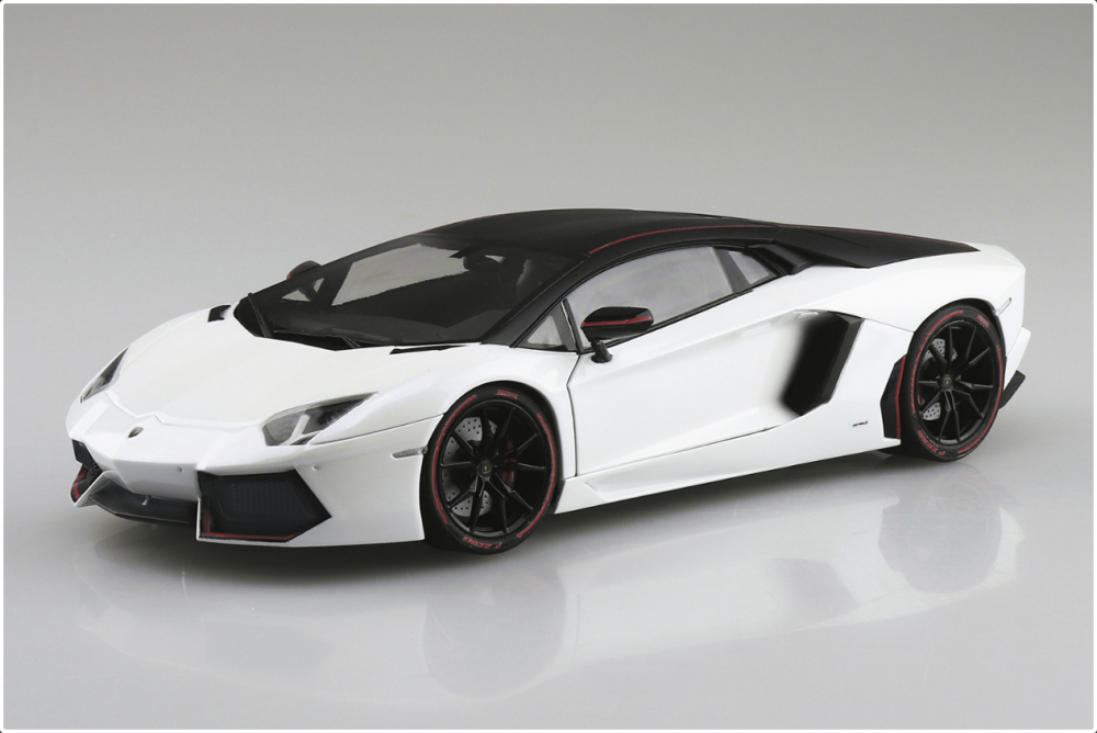 1:24 Сборная модель LAMBORGHINI Aventador Pirelli Edition 15 - 06121