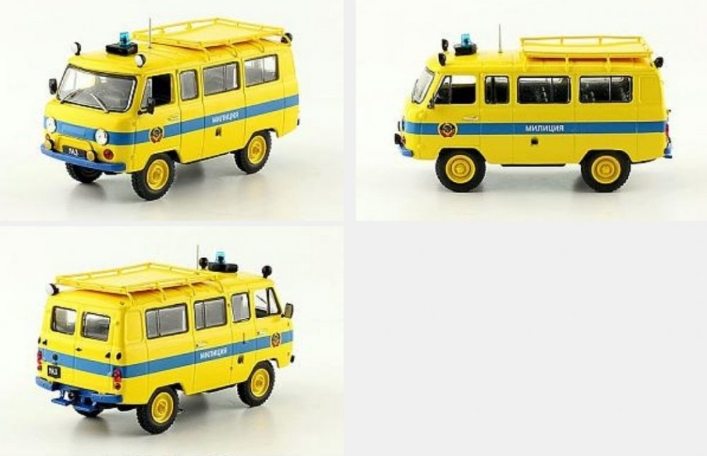 1:43 УАЗ-452А Милиция, Милиция СССР 6 - ALM06