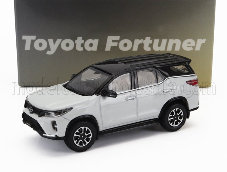 1:64 TOYOTA Fortuner Rhd (2023), White Black - PA-65721