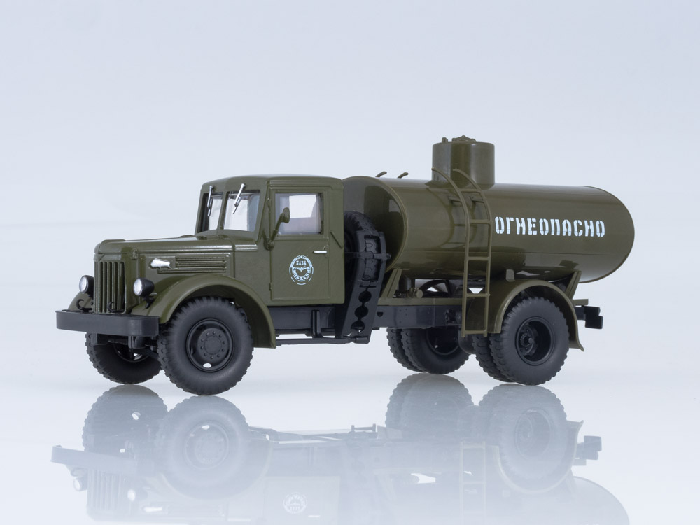 1:43 (Б/У) Топливозаправщик АЦ-8-200 Огнеопасно, хаки - TR1016-X2