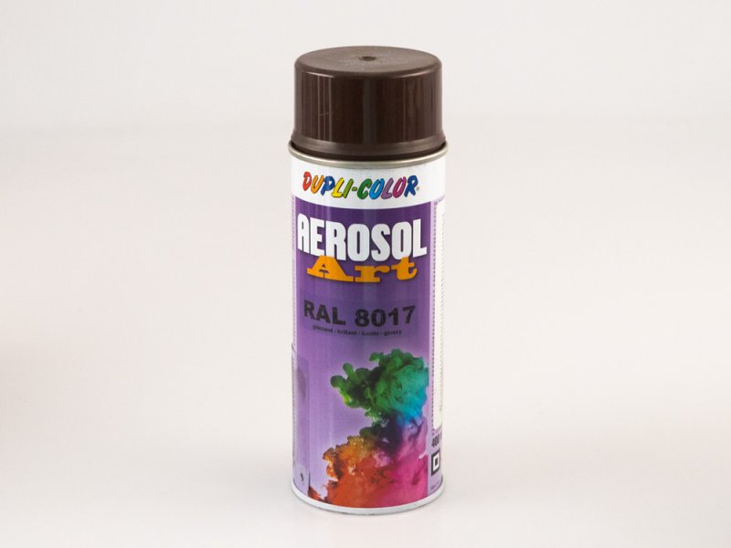 Эмаль шоколадно-коричневая матовая - 747526