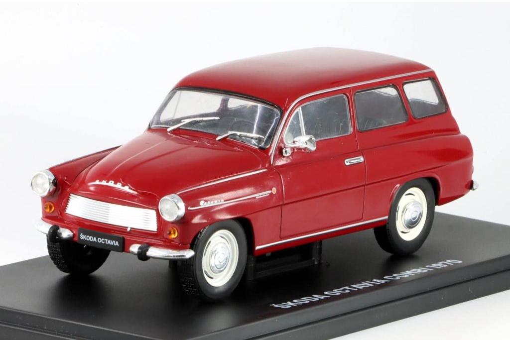 1:24 SKODA Octavia Combi (1970), dark red - 124SK04