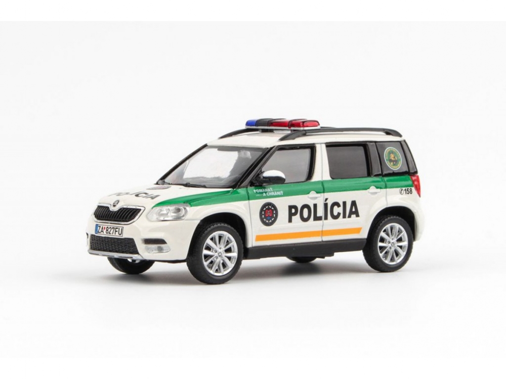 1:43 SKODA Yeti FL Polícia SR (2013) - 031XA