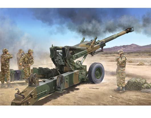 1:35 Сборная модель 155-мм гаубица М198 - 02306