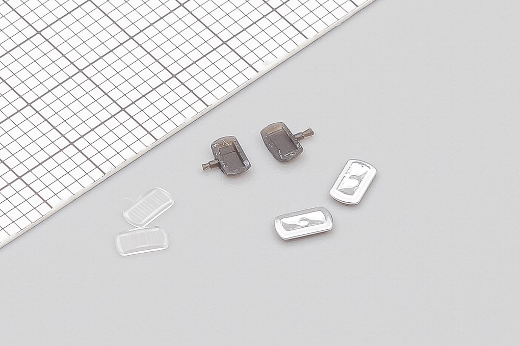 1:43 Противотуманные фары ФГ-152 с прозрачными линзами - MAX-OP055