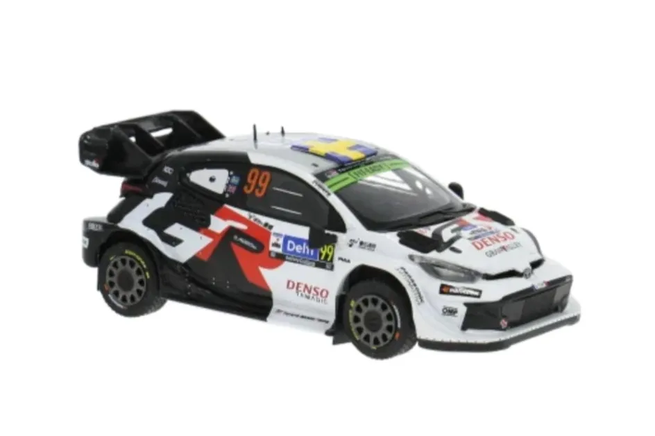 1:43 TOYOTA GR Yaris Rally1 №99 O.Solberg/E.Edmondson Rally Estonia (2025) - RAM1007
