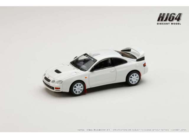 1:64 Toyota Celica GT-Four WRC ST205 Customized Version/8 Spokes Wheel, super white II - HJ641064CW